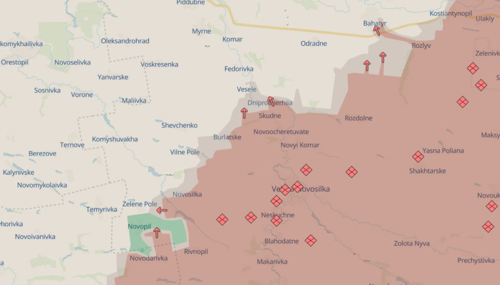 Russian forces advances near three settlements in Donetsk Oblast – Deep State