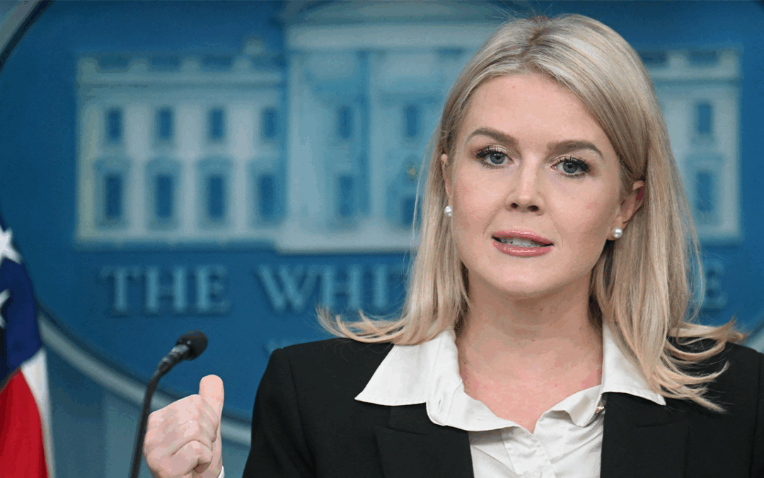 Karoline Leavitt rips Van Hollen, media for their portrayal of suspected human trafficker Kilmar Abrego Garcia