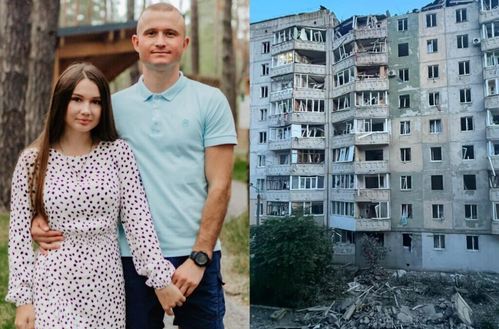 Russian missile killed young couple planning marriage. They lived on 8th floor —their bodies found in basement after collapse