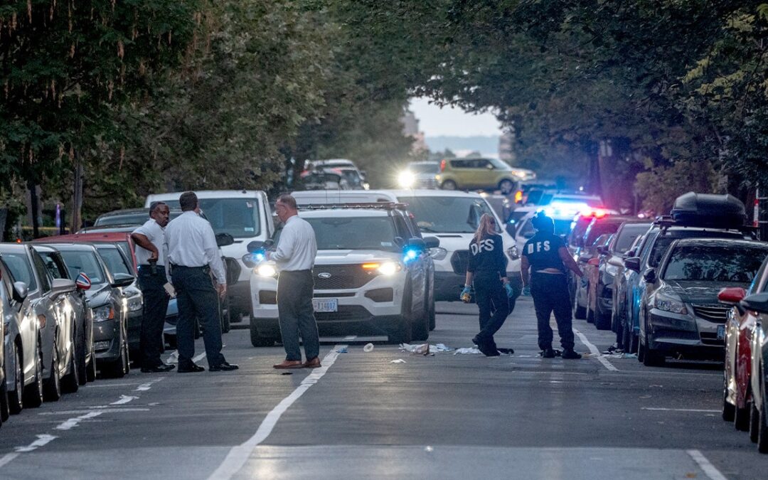 DC’s 100th homicide of year puts popular neighborhood on edge as police hunt for killer
