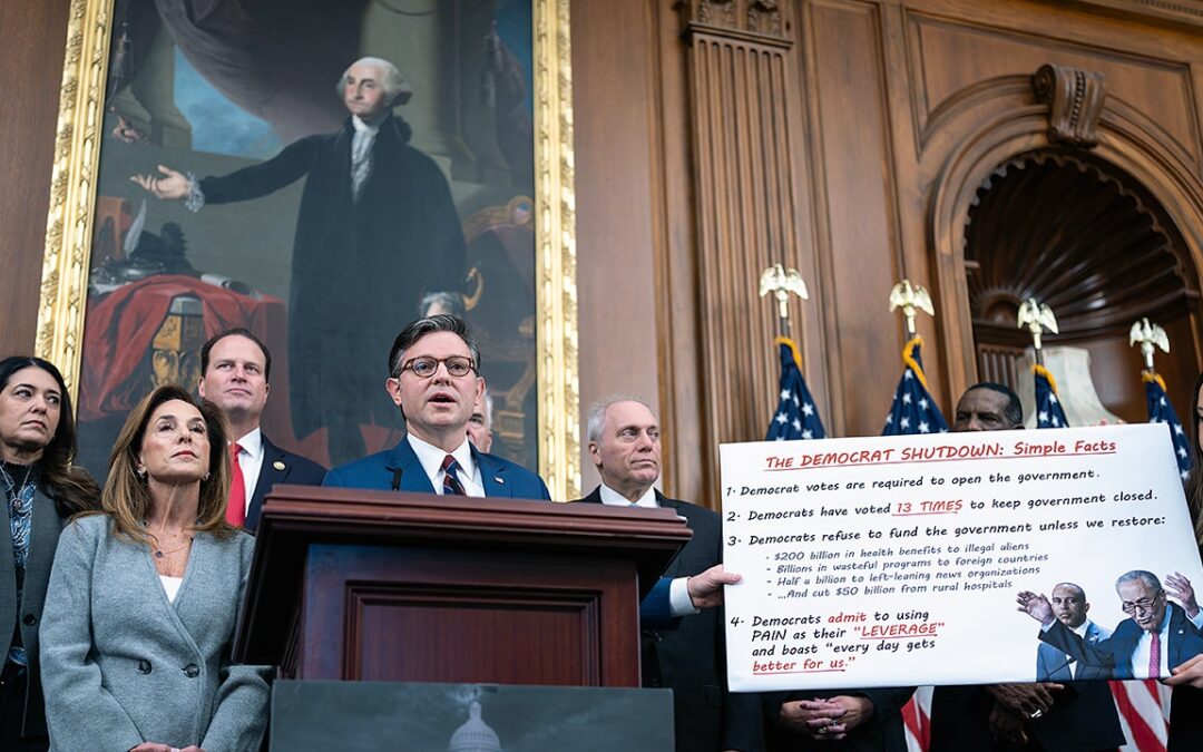 Johnson, pressed on Trump 2028, points to Constitution: ‘No path’ to third term presidency