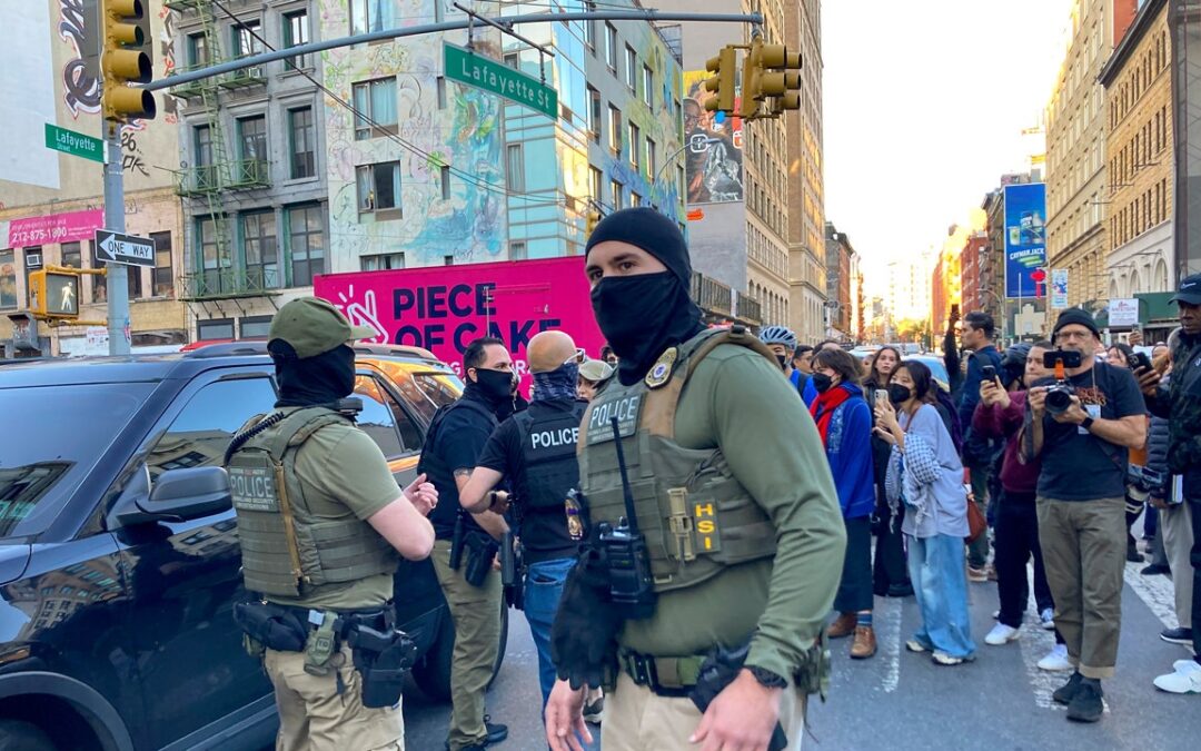 New York City ICE raid nets 9 arrests of illegal aliens from West Africa, 4 protesters also arrested