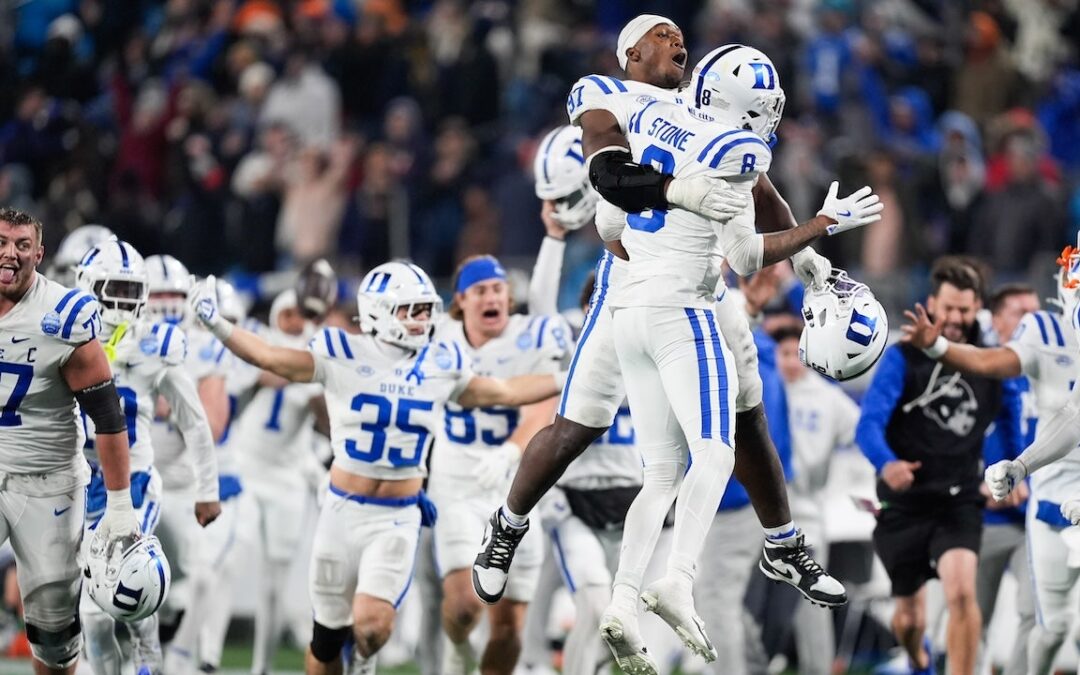 Duke upsets Virginia in overtime to claim ACC title, possibly shaking up CFP picture
