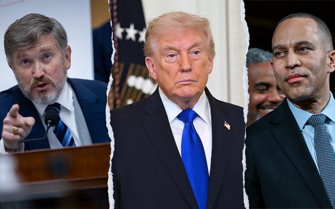 Massie-led push to handcuff Trump on Iran gets Jeffries’ backing